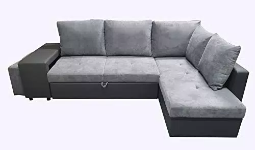 Joy Divano Letto ANGOLARE con Contenitore E PENISOLA Destra