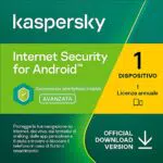 Kaspersky Internet Security for Android 2023 │ 1 Dispositivo │ 1 Anno │ Codice d'attivazione via email