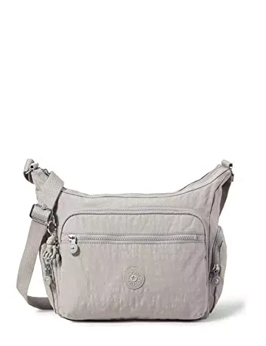 Kipling Gabbie, Crossbody Donna, Grigio, 18.5x35.5x30 cm