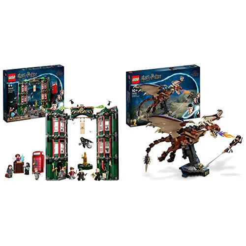 LEGO 76403 Ministero della Magia + 76400 Carrozza di Hogwarts