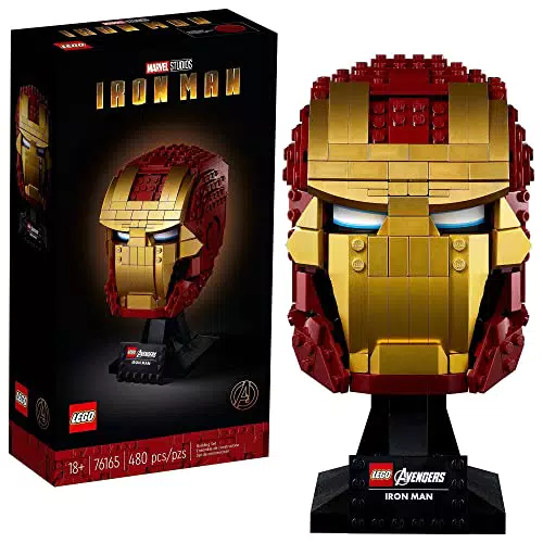 LEGO Super Heroes Casco di Iron Manet di Costruzioni per Adulti e per i Fan Marvel Avengers