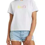 Levi's Graphic Classic Tee Cali Gradient Fill, T-shirt Donna