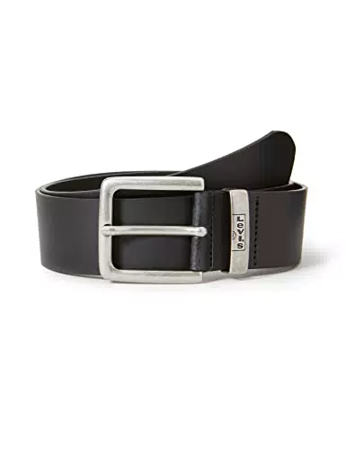 Levi's New Albert Cintura, Regular Black, Gürtel 115 Uomo