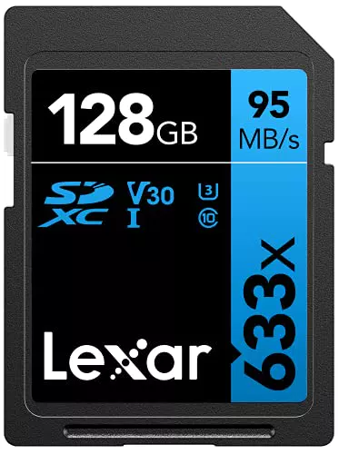 Lexar Professional 633x Scheda SD 128 GBcheda di Memoria SDXC UHS-I