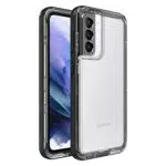 Custodia sottile LifeProof per Samsung Galaxy S21 5G, trasparente/nero