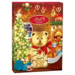 Lindt Teddy Calendario dell'Avvento, 172 g, con assortimento di cioccolato al latte Lindt