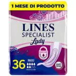 LINES SPECIALIST LADY Assorbenti per Incontinenza Leggera Maxi