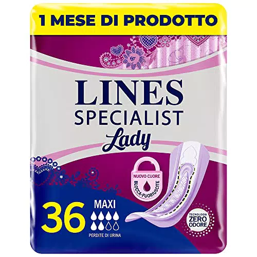 LINES SPECIALIST LADY Assorbenti per Incontinenza Leggera Maxi