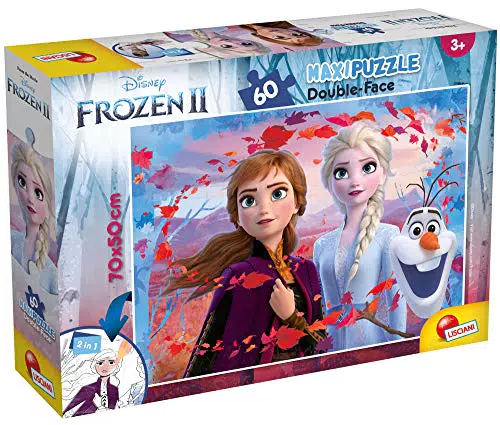 Lisciani Giochi DF Disney Puzzle Supermaxi 60 pezzi, dal film Frozen 2