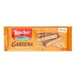 Loacker, Gardena Peanut Butter, Golose Cialde di Wafer Farcite con Burro d'Arachidi e Ricoperte di Cioccolato al Lattenack Dolci