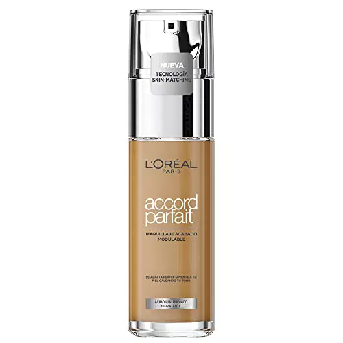 L'Oréal Paris Fondotinta Liquido, Idratazione 24H, 8D/W Golden Cappuccino