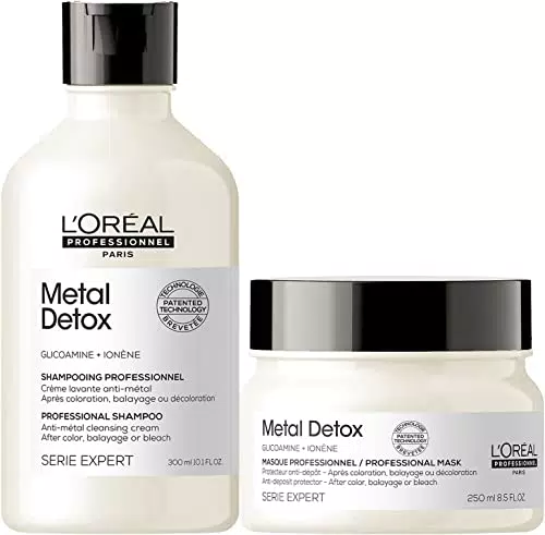 L'Oréal Professionnel Parishampoo Professionale per Capelli Colorati Metal Detox Serie Expert