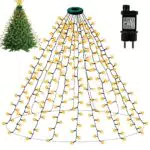Luci albero di natale - 175cm 16 striscia 400LEDs lucine albero di natale