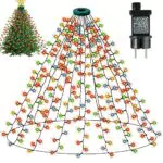 Luci Albero di Natale - Luci di Nataleuci Natale per Decorazioni Albero di Natale con 2M×16 Striscia 400 LEDs