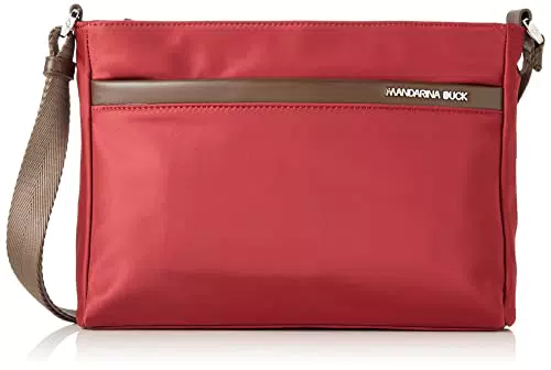 Mandarina Duck Borsa a Tracolla Rosso Hunter P10vct30 25.5x19x5.5