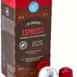 Marchio Amazon - Happy Belly Espresso Caffè tostato e macinato in capsule