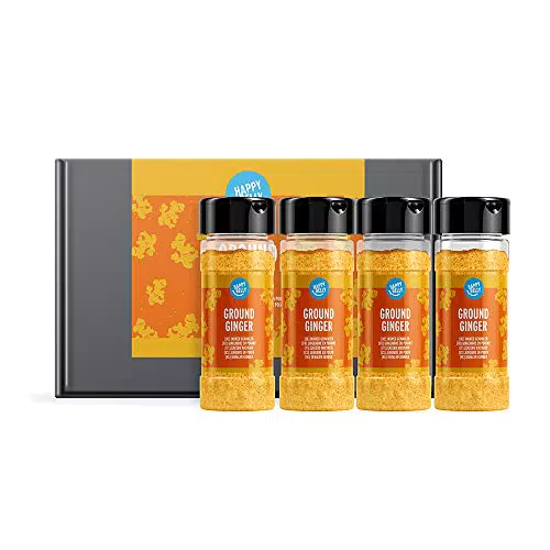 Marchio Amazon - Happy Belly - Zenzero macinato, 4x28g