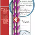 Matita Ergonomica triangolare - STABILO EASYgraph S per Destrimani in Rosa - Pack da 2 - Gradazione HB