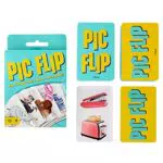 Mattel Pic Flip, 110 Carte da Gioco da Abbinare Fra Loro