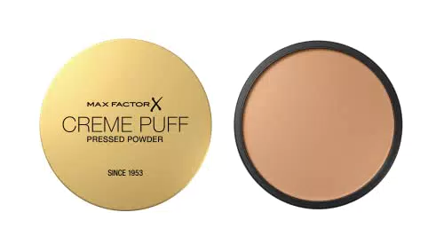 Max Factor Creme Puff Cipria Compatta, Finish Opaco e Texture Leggera
