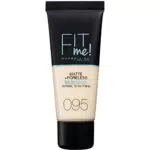 Maybelline New York Fondotinta Fit Me Matte&Poreless, 35 Fair Porcelaine