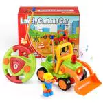MDINGTD Regalo Bambino 1 2 3 4 5 Anniacchinine Giocattolo per Bambini Giocattoli Bambino 2 3 4 Anni Trattore Giocattolo Giochi Bambino 1 2 3 4 Anno Regali di Natale Bambini Verde