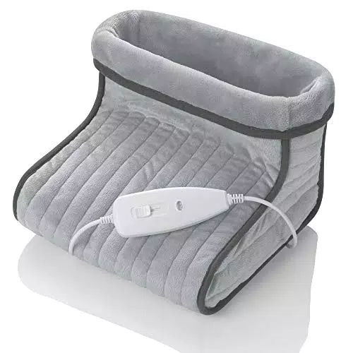 medisana FWS scaldapiedi elettrico per piedi, grigio