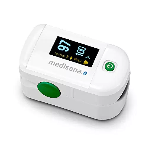 medisana PM 100 connect pulsossimetro misurazione della saturazione di ossigeno nel sangue