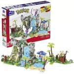 MEGA - MEGA Pokémon Spedizione nella Giungla set di costruzioni con 1347 mattoncini e pezzi compatibili per collegarlo ad altri mondi