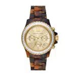 Michael Kors Orologio Mk7239, Donna, marrone tartarugato