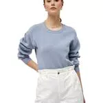 Minus Lupi Pullover Lavorato a Maglia Donna, blu, XS