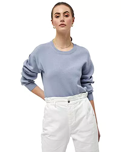 Minus Lupi Pullover Lavorato a Maglia Donna, blu, XS