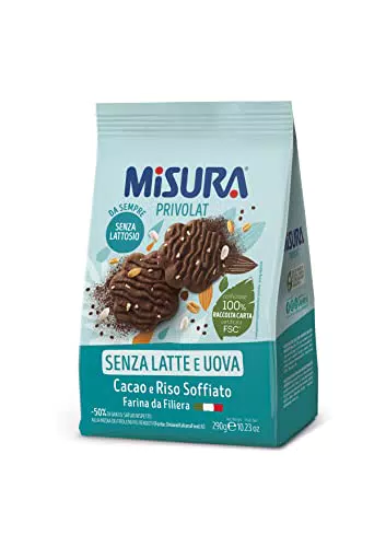 Misura Biscotti al Cacao e Riso Soffiato Privolat