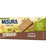 Misura Crackers Integrali Fibrextra, 14% di Fibre e 100% Farina Integrale