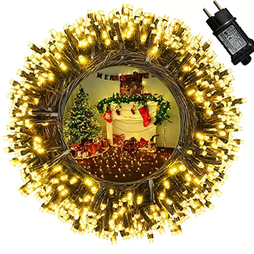 Moxled Luci per Albero di Natale 35M con 8 Modalità