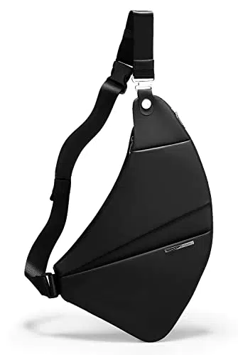 MS Borsa Monospalla Uomo Antifurto Spalla Petto Borsa per Sport Outdoor Palestra Viaggi
