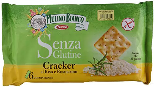 Mulino Bianco senza Glutine Cracker al Riso e Rosmarino