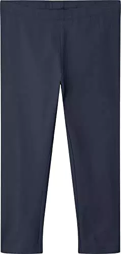 Name It NKFVIVIAN Capri Legging FF Noos Leggings, Zaffiro Scuro