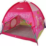 NARMAY Tenda da gioco motivo unicorno per bambini, da esterno e interno