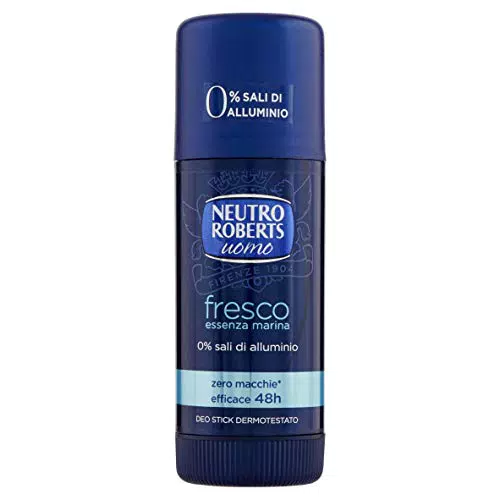 Neutro Roberts, Deodorante Uomo Stick Fresco Essenza Marina
