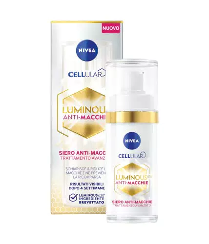 NIVEA Cellular Luminous630 Anti-Macchie Siero Viso Trattamento Avanzato 30 ml