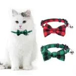 Nobleza-Collare per Gatti con Papillon e Sonagli，Collare con Fibbia a Sgancio Rapido per Gatti e Gattini