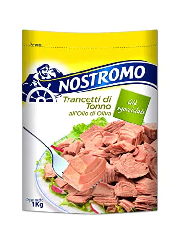Nostromo - Trancetti di tonno all'olio di oliva, 1 busta da 1kg
