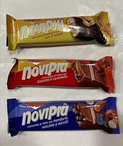 Novita' - Novipiu' Caramel barrette di cioccolato in gusti vari