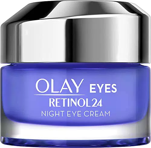 OLAY Contorno Occhi Notte Retinol 24, Idratante e Antirughe