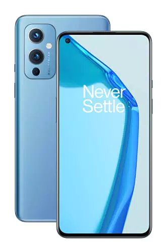 OnePlus 9 5G Smartphone con Fotocamera Hasselblad, 8GB RAM + 128GB, Blu (Arctic Sky)