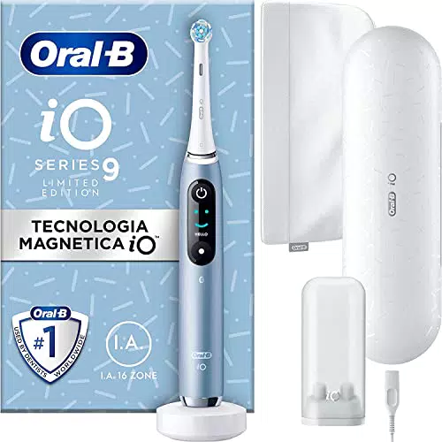 Oral-B Spazzolino Elettrico Ricaricabile iO 9N, blu