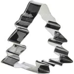 Paderno 47413-08 Tagliapasta Albero di Natale, Acciaio Inox