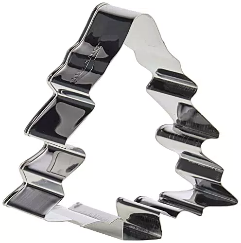 Paderno 47413-08 Tagliapasta Albero di Natale, Acciaio Inox
