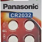 Panasonic Cr2032 Batteria Al Litio A Bottone 3 V, Confezione da 4
